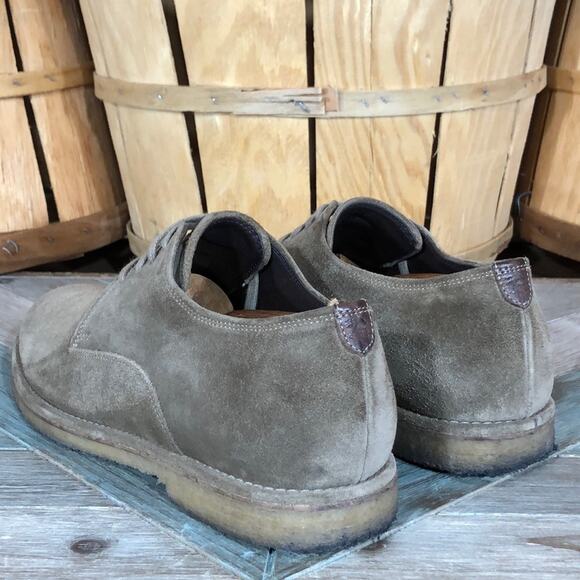 Allen Edmonds Southside Light Brown Suede Crepe Sole Oxfords Shoes Men Size 11.5 main image 8